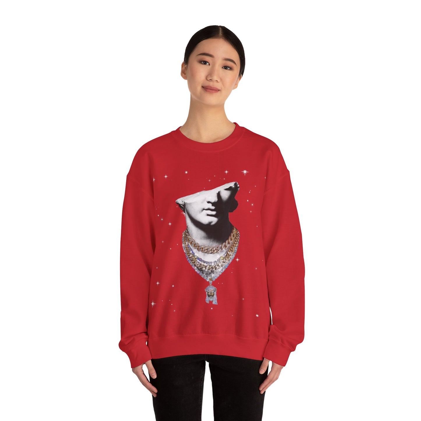 Marcial Statue Drip Sweatshirt