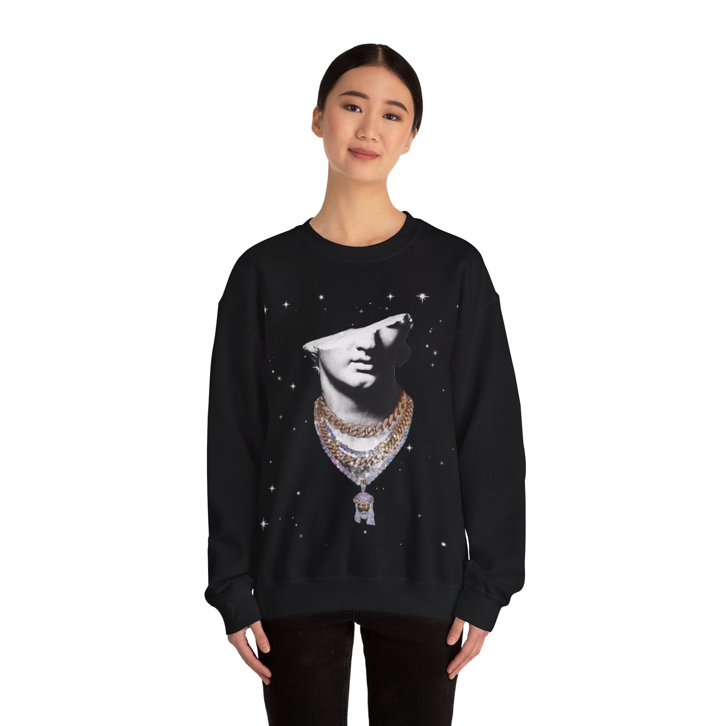 Marcial Statue Drip Sweatshirt